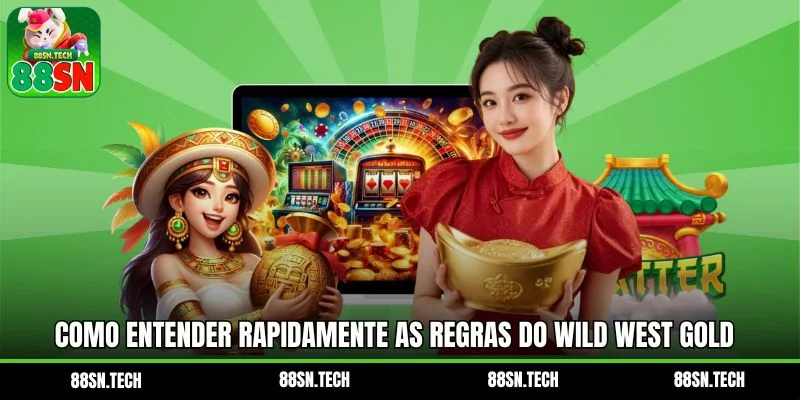 Como entender rapidamente as regras do Wild West Gold