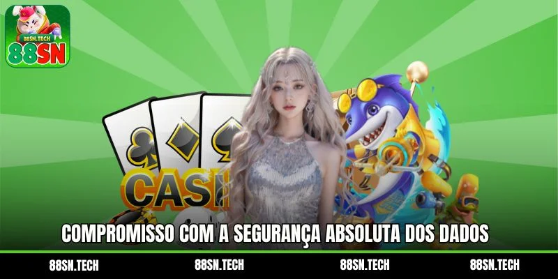 Compromisso com a segurança absoluta dos dados
