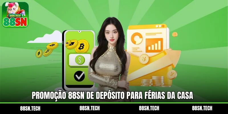 Promoção 88SN de depósito para férias da casa Promoção 88SN de depósito para férias da casa