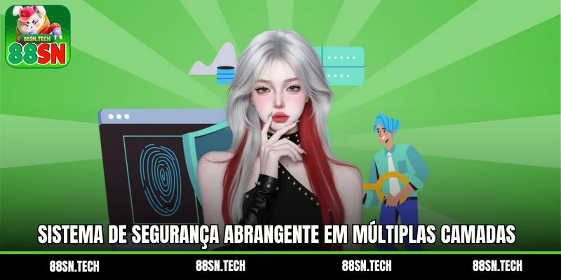 Sistema de segurança abrangente em múltiplas camadas Sistema de segurança abrangente em múltiplas camadas